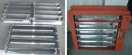 厨房ダンバー：清掃後