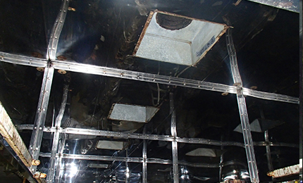 厨房フード：作業後