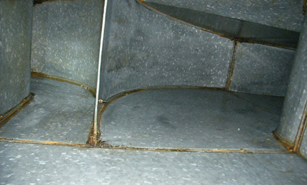 排気ダクト：作業後